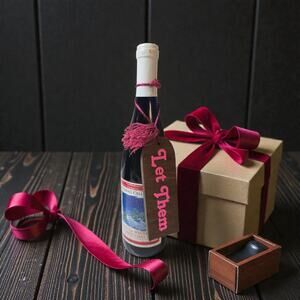 LET THEM with Tassel Gift Topper / Door Decor Show Off Your LET THEM Pink -